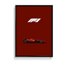 F1 Racing (F1) Frame & Poster | HD Acrylic Sports Wall Decor for Home & Office | Wall Ready Design Frames & Posters