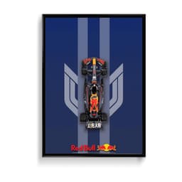 Red Bull F1 Racing (F1) Frame & Poster | HD Acrylic Sports Wall Decor for Home & Office | Wall Ready Design Frames & Posters